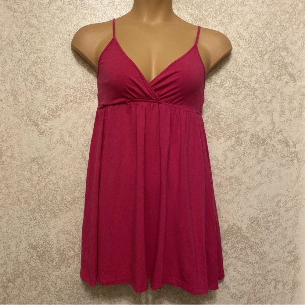 Express Pink Spaghetti Strap Midi Dress